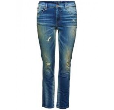 Only Jeans elasticizzato con rotture mod. GEMMA